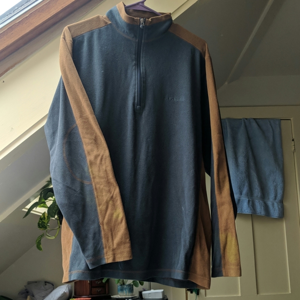 Columbia 1/4 Zip Fleece X Vintage